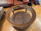 ronde koffie tafel, Huis en Inrichting, Tafels | Salontafels, Ophalen, 50 tot 100 cm, Rond, Zo goed als nieuw