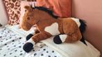 Grote paarden knuffel, Kinderen en Baby's, Speelgoed | Knuffels en Pluche, Ophalen of Verzenden, Zo goed als nieuw, Paard
