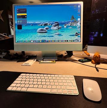 iMac 24" (2021) • M1 • 8 GB • 256 GB • in uitstekende staat beschikbaar voor biedingen