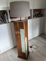Sloophouten Vloerlamp - 148cm hoog, Huis en Inrichting, Ophalen, Zo goed als nieuw, Hout, 100 tot 150 cm