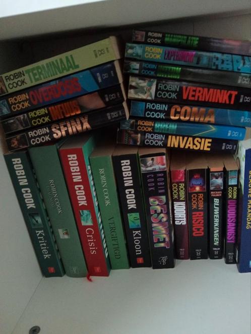 Partij Robin Cook leesboeken 21 stuks, Boeken, Partijen en Verzamelingen, Zo goed als nieuw, Ophalen