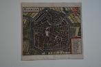 HAERLEM PLATTEGROND ANNO 1662 GUICCIARDINI KOPERGRAVURE E99, Boeken, Atlassen en Landkaarten, Gelezen, LODOVICO GUICCIARDINI, Verzenden