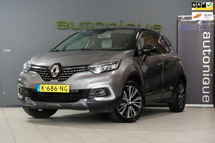 Renault Captur 1.2 TCe Initiale Paris 71dkm! Leder/Navi/Came, Auto's, Renault, Te koop, Captur, ABS, Achteruitrijcamera, Airbags