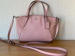 Coach schoudertas | roze leder | 26 x 18 x 8 cm, Sieraden, Tassen en Uiterlijk, Tassen | Schoudertassen, Overige merken, Ophalen of Verzenden