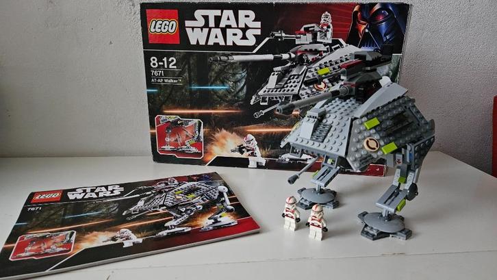 Lego Star Wars 7671 - AT AP Walker, Kinderen en Baby's, Speelgoed | Duplo en Lego, Gebruikt, Lego, Complete set, Ophalen of Verzenden