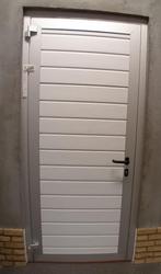 Novoferm zijdeur met kozijn 980x2125 cm., Doe-het-zelf en Verbouw, Deuren en Horren, Ophalen, Garagedeur, Zo goed als nieuw, Metaal