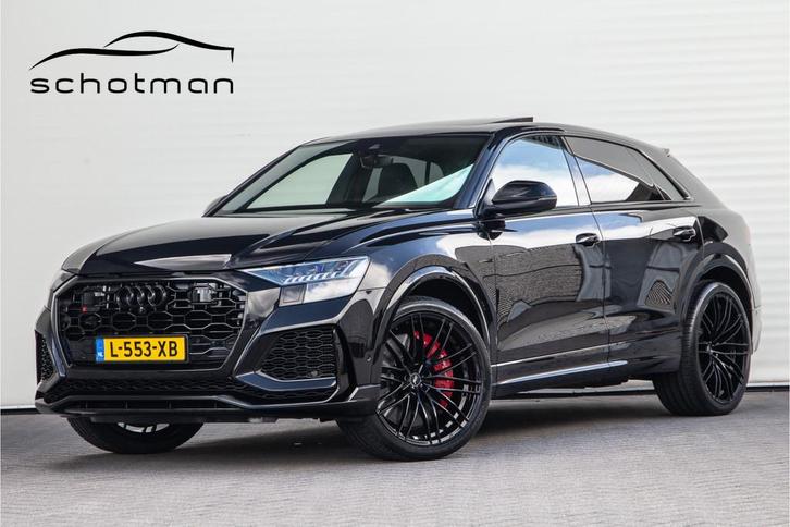 Audi Q8 4.0 TFSI RS Q8 quattro Ceramic, Head-up, Carbon, ABT, Auto's, Audi, Te koop, Q8, 360° camera, 4x4, ABS, Achteruitrijcamera
