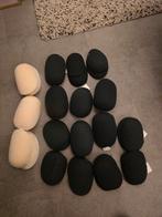 Schoudervullingen 17 paar dikke en dunnere nieuw, Ophalen of Verzenden, Nieuw, Zwart, Handen en Nagels