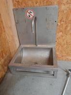 RVS Wastafel met Kraan, Doe-het-zelf en Verbouw, Sanitair, Ophalen, Gebruikt, Rvs, Wastafel
