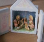 Klein kerststalletje in een houten huisje mini kerststal, Diversen, Kerst, Ophalen of Verzenden, Nieuw