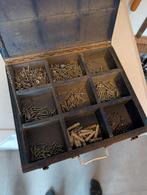 Houten kist met inhoud., 100 cm of meer, 60 cm of meer, Ophalen of Verzenden, 50 cm of meer