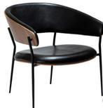 Dan form stoel fauteuil crib lounge chair design vintage, Ophalen, Zo goed als nieuw, 50 tot 75 cm, Leer