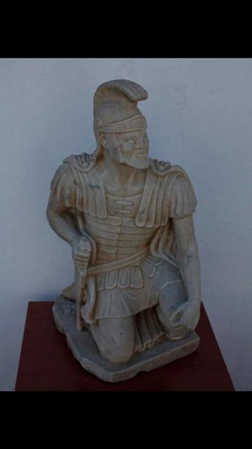 Marmer beeld Spartan, 300, Romein, Alchilles beschikbaar voor biedingen