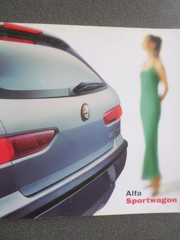 Alfa Romeo 156 Sportwagon 2000 Brochure beschikbaar voor biedingen
