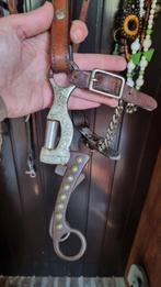 Western bit & hoofdstel, Dieren en Toebehoren, Paarden en Pony's | Hoofdstellen en Tuigage, Ophalen of Verzenden, Zo goed als nieuw