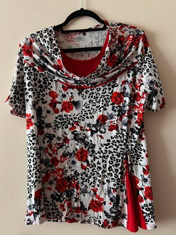 Bloemenprint shirt - Maat XL beschikbaar voor biedingen
