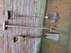 Set van drie oud tuingereedschap, Antiek en Kunst, Ophalen