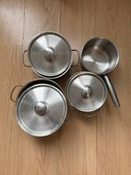 Sola pannenset, Ophalen, Gebruikt, Rvs, Pannenset