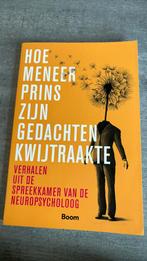 Hoe meneer Prins zijn gedachten kwijtraakte, Boeken, Psychologie, Gelezen, Functieleer of Neuropsychologie, Ophalen of Verzenden