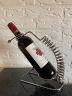 Unieke wijnfleshouder in Memphis stijl, zgan, Ophalen, Zo goed als nieuw, Minder dan 5 flessen, Metaal