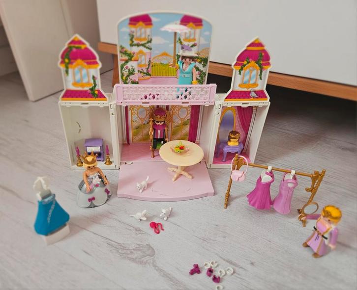 Playmobil speelbox prinsessen kasteeltje, Kinderen en Baby's, Speelgoed | Poppenhuizen, Gebruikt, Poppenhuis, Ophalen of Verzenden