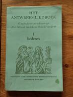 Het Antwerps liedboek en commentaar, Muziek en Instrumenten, Bladmuziek, Gebruikt, Wereldmuziek, Zang, Ophalen of Verzenden