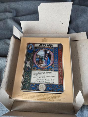 Paus Johannes Paulus II Tegel - 1981 beschikbaar voor biedingen