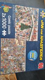 Jan van Haasteren Puzzel - 2x1000 stukjes, Ophalen of Verzenden, 500 t/m 1500 stukjes, Zo goed als nieuw, Legpuzzel