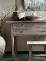 Sidetable Driftwood 3-Lades, 100 tot 150 cm, Nieuw, Ophalen of Verzenden, 25 tot 50 cm