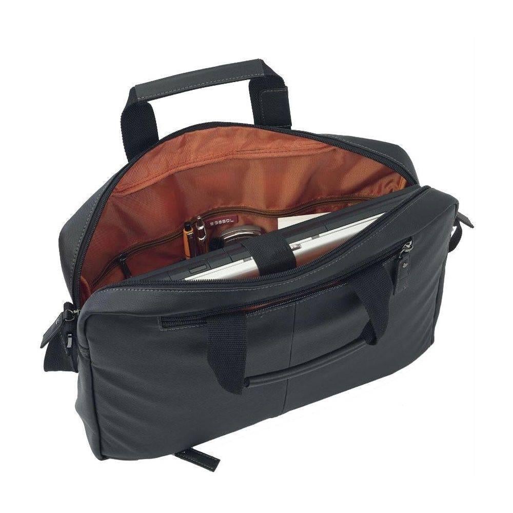 GABOL laptoptas zwart kunstleer NIEUW, Computers en Software, Laptoptassen, Ophalen of Verzenden, 15 inch, Nieuw, Aktetas