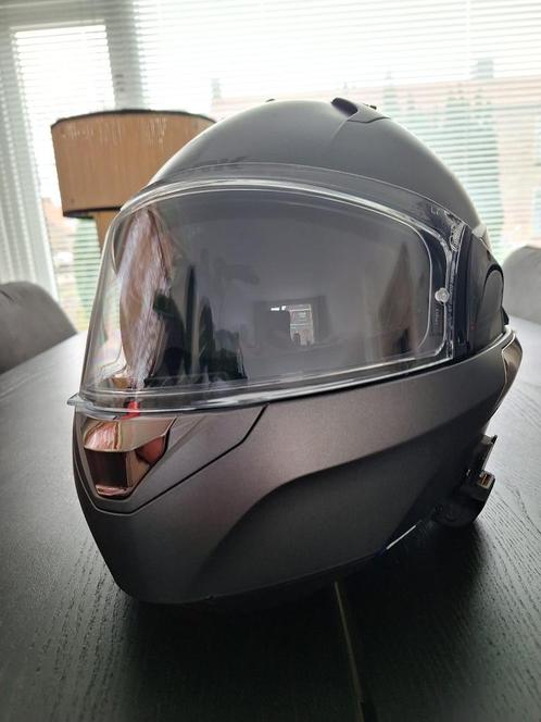 Shark Evo One 2 systeem motorhelm, Motoren, Kleding | Motorhelmen, Systeemhelm, M, Shark, Tweedehands, Ophalen of Verzenden
