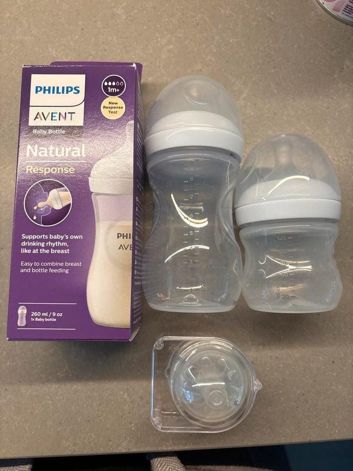 Philips Avent Natural Response Flessen, Kinderen en Baby's, Babyvoeding en Toebehoren, Gebruikt, Overige typen, Ophalen