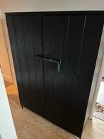 Zwarte WOOOD Bruut Kast zo goed als nieuw, Ophalen, Gebruikt, 100 tot 150 cm, 50 tot 100 cm