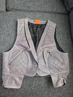 Object leren gilet maat S, Kleding | Dames, Bodywarmers, Ophalen of Verzenden, Zo goed als nieuw