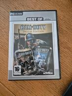 Call of Duty deluxe edition PC CD-rom spel + expansion, 1 speler, Ophalen of Verzenden, Zo goed als nieuw, Vanaf 12 jaar