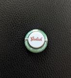 Grolsch - 25 mm button/speld/pin - Groen, Verzamelen, Biermerken, Ophalen of Verzenden, Nieuw, Overige typen, Grolsch