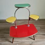 Vintage plantentafel etagere tafel tafeltje retro planten, Verzamelen, Ophalen of Verzenden, Huis en Inrichting