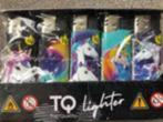 50 X Aansteker Unicorn Kleurrijk print klik navulbaar, Verzamelen, Ophalen, Nieuw, Aansteker