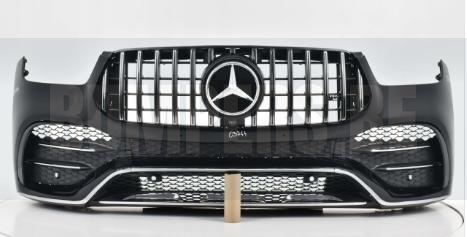 Bumper MERCEDES GLE W167 167 53AMG 2019- Voorbumper 03744, Auto-onderdelen, Carrosserie en Plaatwerk, Bumper, Voor, Gebruikt, 6 maanden garantie