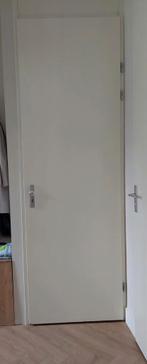 Binnendeur wit 73 x 231,5 cm rechtsdraaiend, Doe-het-zelf en Verbouw, Deuren en Horren, Ophalen