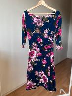 Klaes & Myra’s Jurk Bloemenprint - Maat L, Overige kleuren, Maat 42/44 (L), Klaes & Myra’s, Ophalen of Verzenden