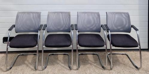 26 x Sedus Luxe vergaderstoelen kantoor stoelen zwart grijs, Huis en Inrichting, Stoelen, Zo goed als nieuw, Vijf, Zes of meer stoelen