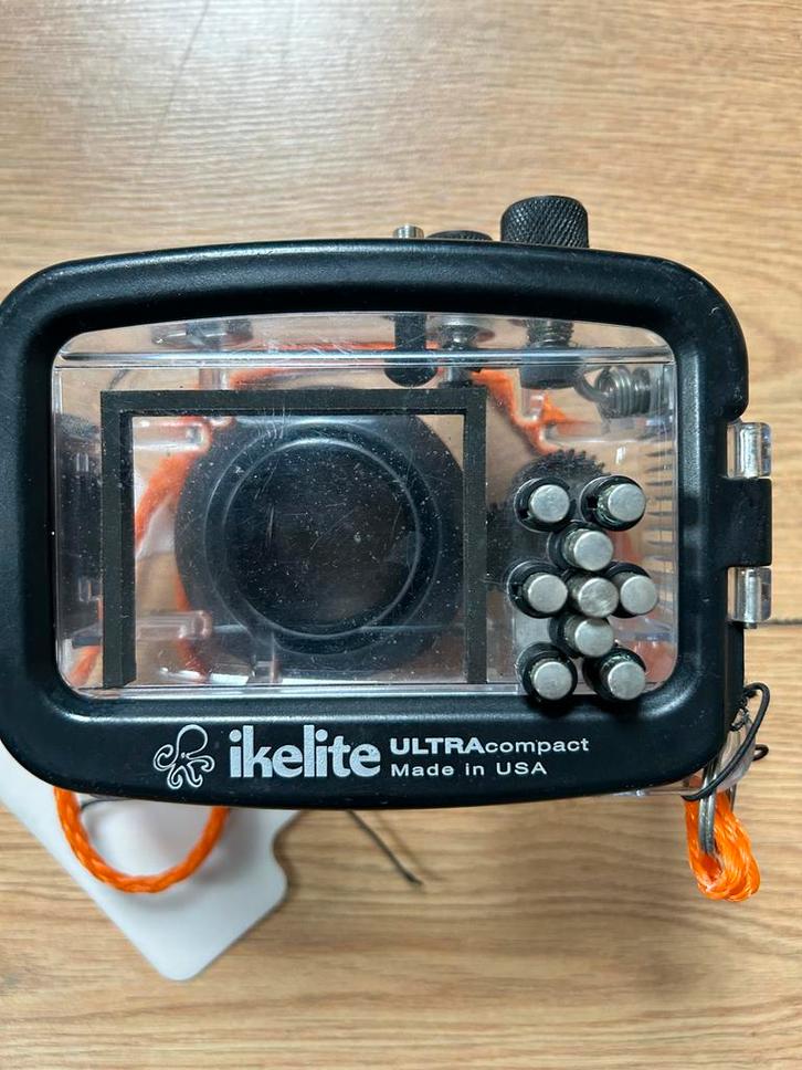 Ikelite Onderwaterhuis Canon S120 - Zo goed als nieuw, Audio, Tv en Foto, Fotografie | Onderwatercamera's, Zo goed als nieuw, Onderwaterhuis