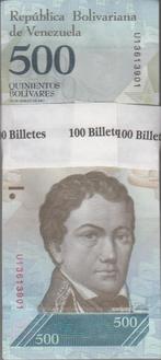 Venezuela bankbiljet 500 Bolivares 2017, Pick 94b in bundel, Ophalen of Verzenden, Zuid-Amerika, Los biljet