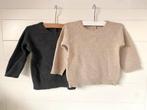 H&M Truien Set - Maat 62 beige - grijs, Kinderen en Baby's, Babykleding | Maat 62, Ophalen of Verzenden, Zo goed als nieuw, Jongetje of Meisje