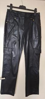 Nikkie broek zwarte kunstleren broek maat 38 igs, Maat 38/40 (M), Zwart, Ophalen of Verzenden, Zo goed als nieuw
