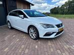 Seat LEON ST 1.8 TSI FR EXCELLENCE ESTATE AUTOMAAT ,LED,STOE, Gebruikt, 4 cilinders, Leon, Wit