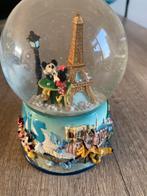 Sneeuwbol Mickey Minnie Disneyland Parijs., Ophalen of Verzenden, Mickey Mouse, Zo goed als nieuw, Beeldje of Figuurtje