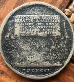 Beloningspenning Amsterdamse schutters uit 1696, Postzegels en Munten, Penningen en Medailles, Zilver, Verzenden