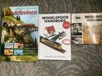 Drie modelspoorhandboeken, Overige merken, Gebruikt, Gelijkstroom, Boek, Tijdschrift of Catalogus